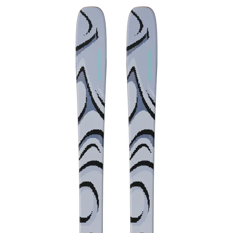 Salomon Qst 100 All-Mountain Skis – Cosmic Sky Design, 2026 1