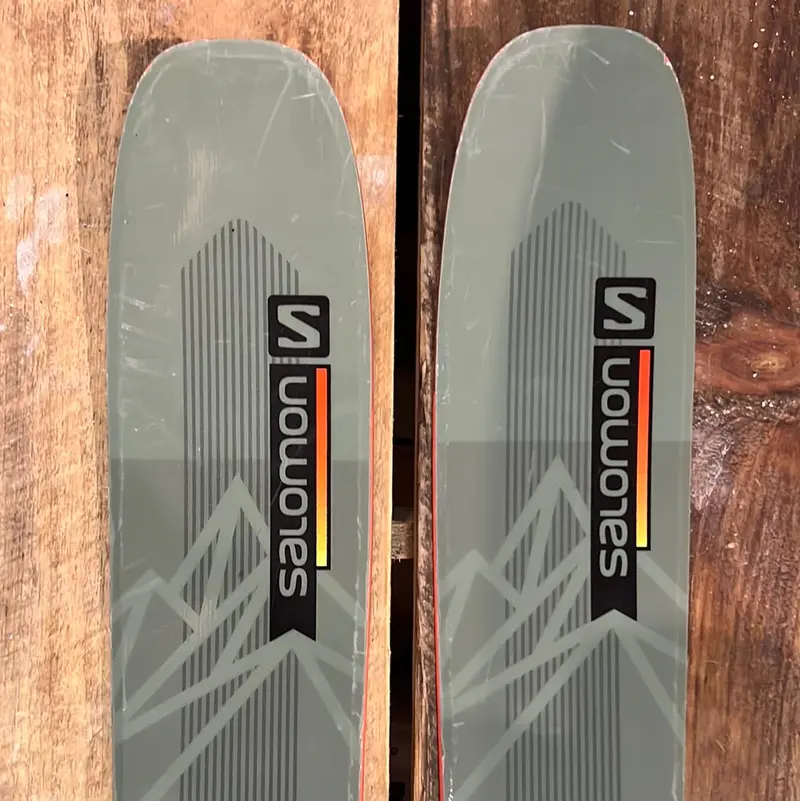 Salomon Qst 106 Skis With Warden 13 Bindings – 188 Cm, Used Men'S Setup 1