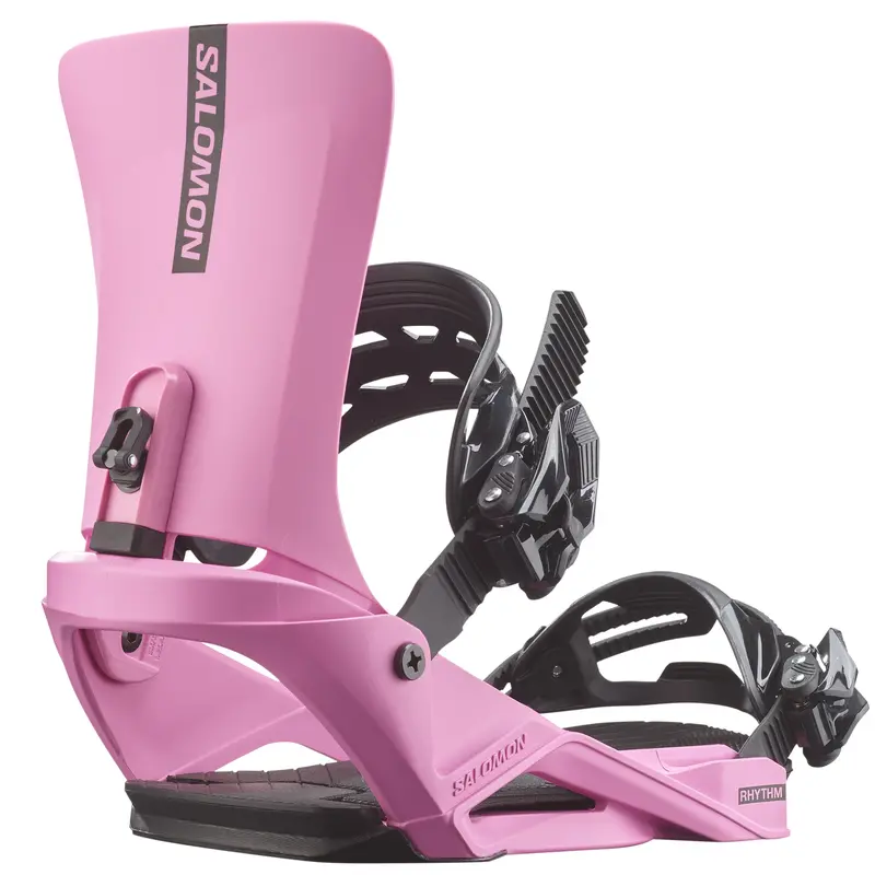 Salomon Rhythm Snowboard Bindings – Comfort-Focused All-Mountain Pair, 2026 1