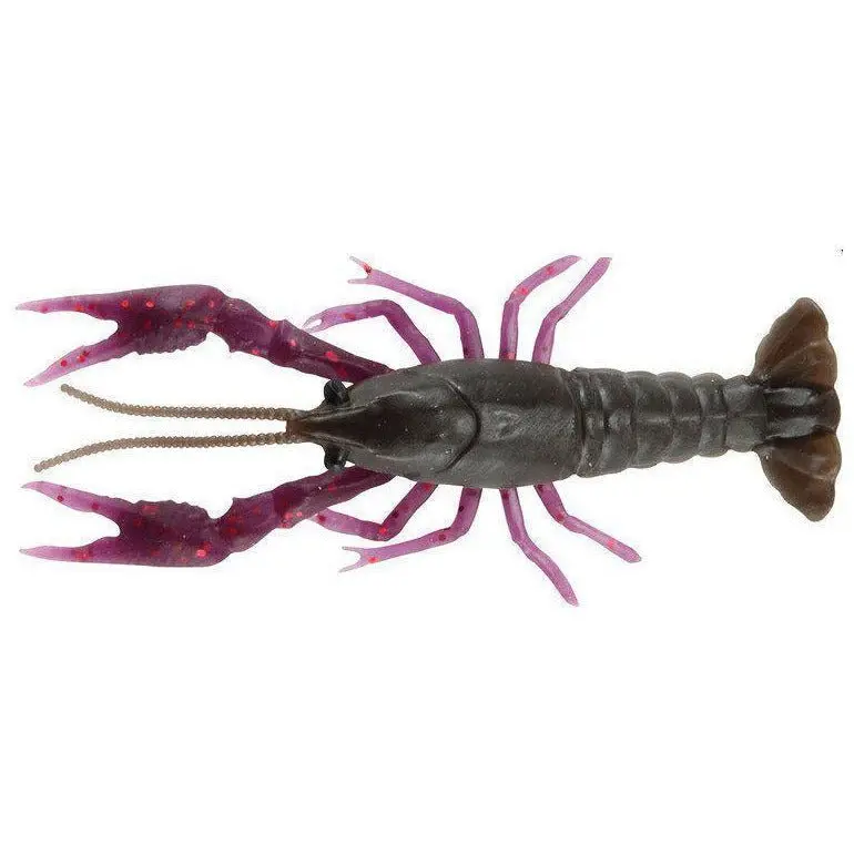 Savage Gear 3D Craw Loose Body: 3" 0.2 Oz Peanut Butter Jelly Soft Craw 1