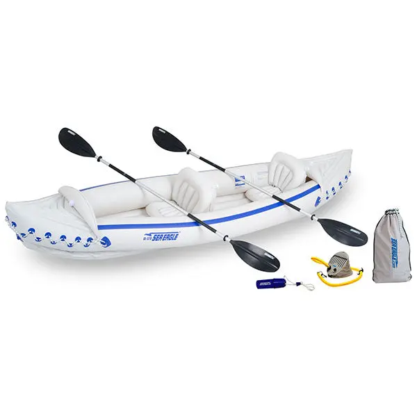 Sea Eagle 370 – Durable Inflatable Two-Person Kayak 1