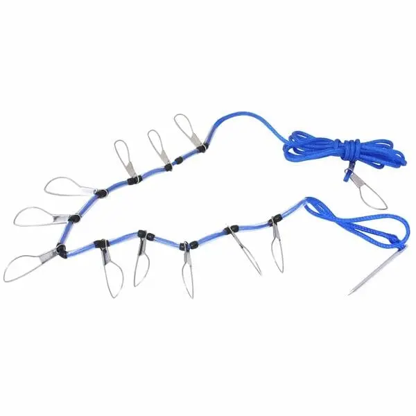 Sea Striker 15-Foot Fishing Stringer With 10 Snap Clips 1