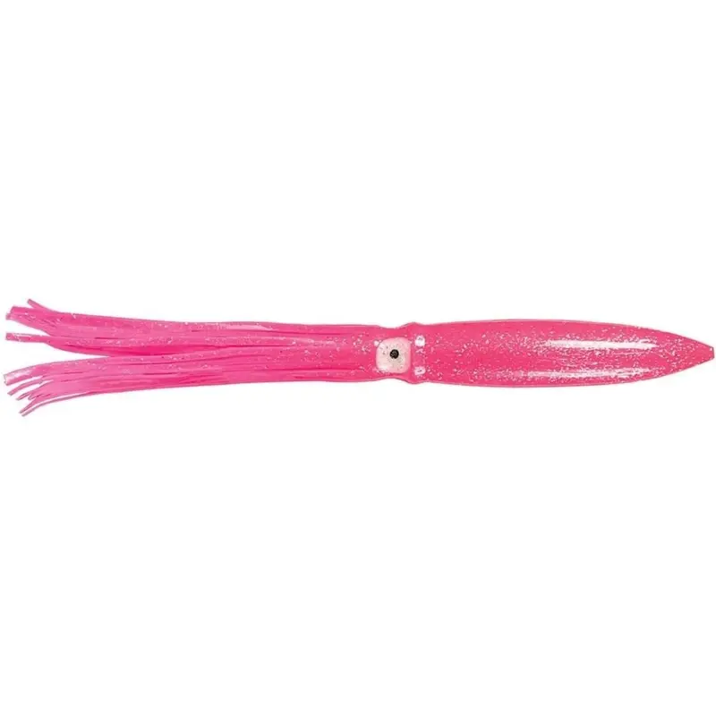 Sea Striker Bulbhead Squid Skirt – 9-Inch Pink Trolling Skirt (Pack Of 3) 1