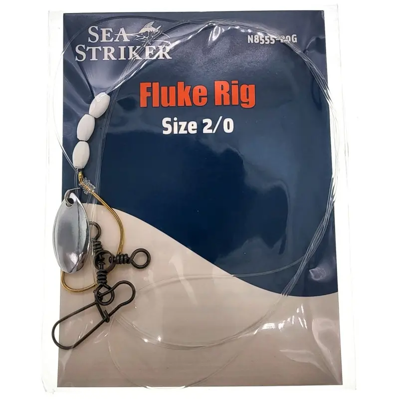 Sea Striker Fluke Rig – Spinner-Enhanced Setup With Beads 1