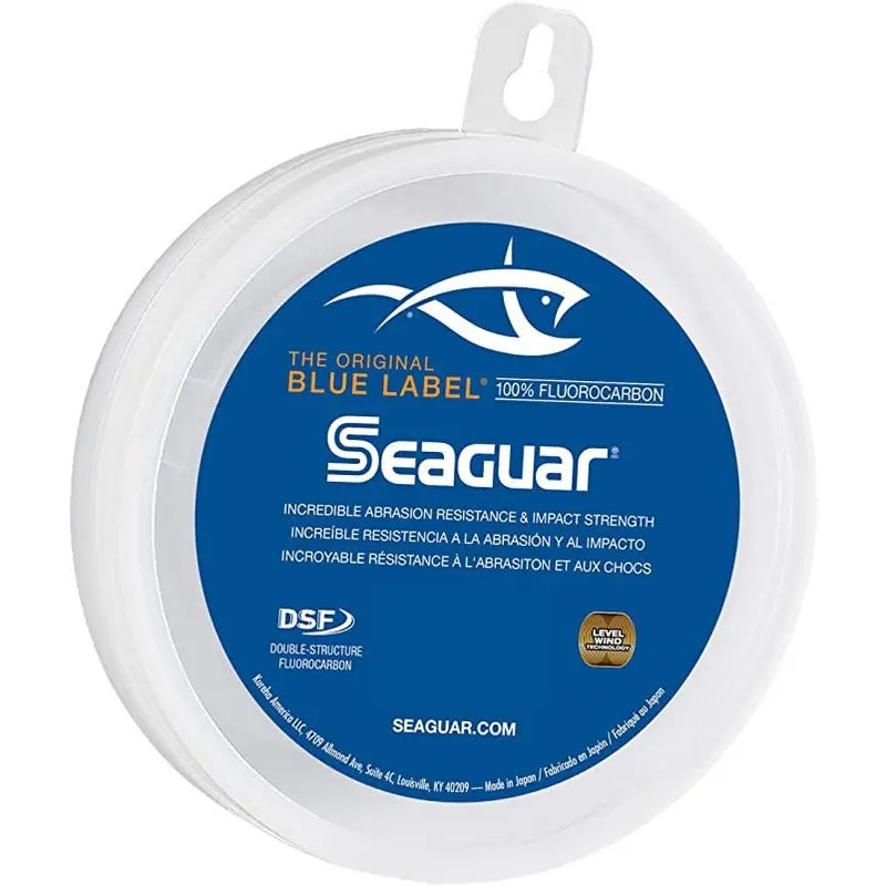 Seaguar Blue Label Fluorocarbon Leader – Premium Abrasion Resistance 1