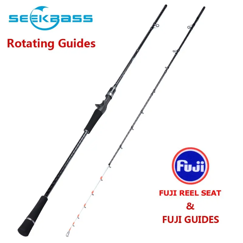 Seekbass Janpa Saltwater Light Boat Rod – 2.16M, Fuji Reel Seat & Guides, Pe 0.6–1.2# Rating, Solid-Tip Tai Rod 1