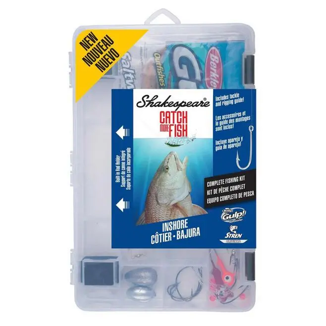 Shakespeare Catch More Fish Inshore Fishing Tackle Kit 1