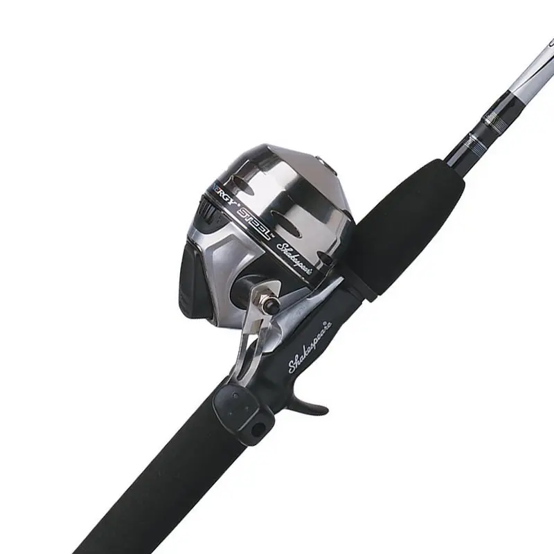 Shakespeare Synergy Steel Spincast Combo – 5'6" Light Action, 2-Piece Rod With Size 10 Reel 1