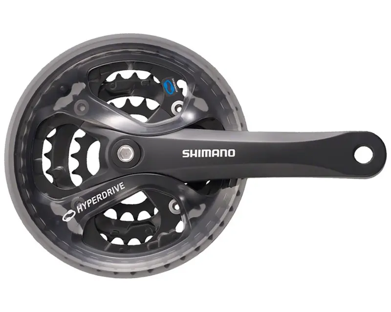 Shimano Acera Fc-M361 Triple Crankset – 175Mm, 7/8-Speed, 42-32-22T, 104/64 Bcd, Square Taper Jis, Black 1