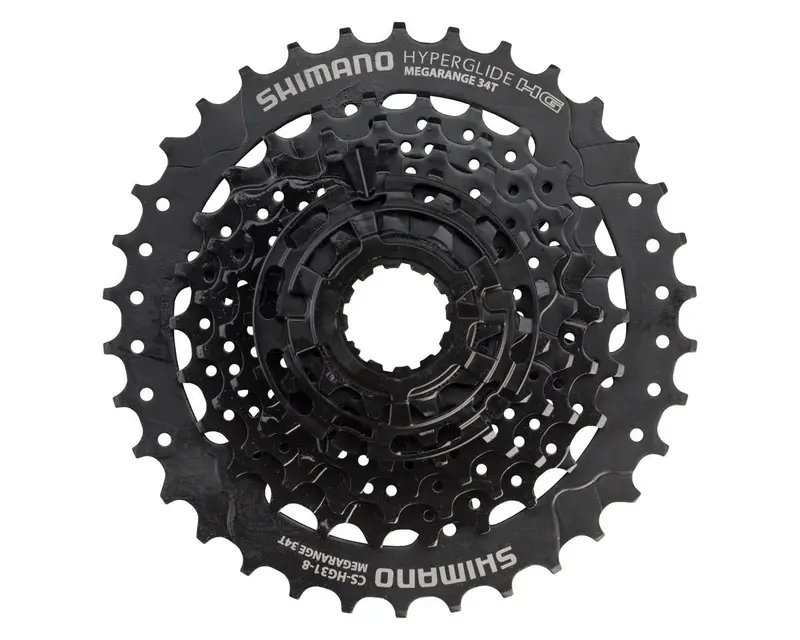 Shimano Altus Cs-Hg31 8-Speed Cassette – 11-34T Mega Range, Black 1