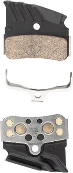 Shimano No4C Metallic Brake Pads With Heat-Dissipating Fins 1