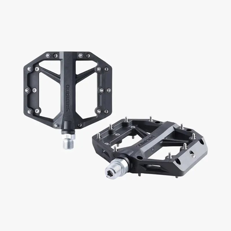 Shimano Pd-Gr400 Dual-Sided Flat Pedals For Trail Riding 1