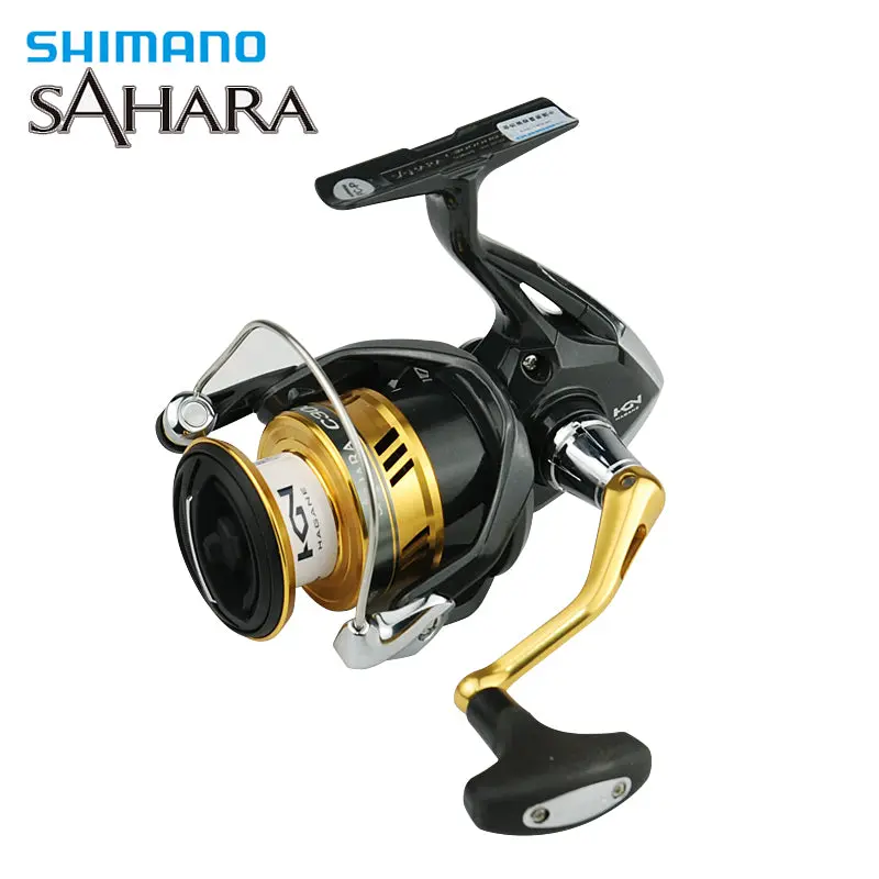 Shimano Sahara Fi Spinning Reel Series – 1000, 2000, 2500, 3000, 4000 & 5000Xg Models With 5.0:1 Or 6.2:1 Gear Ratio 1