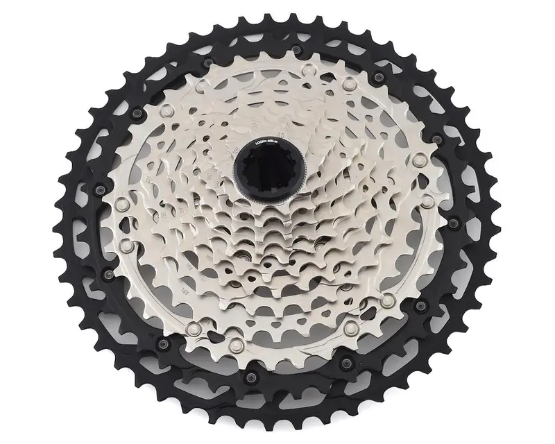 Shimano Xt Cs-M8100 12-Speed Cassette – 10-51T, Micro Spline, Silver & Black 1