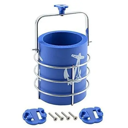 Shoreline Marine Drink Holder – 3.75-Inch Diameter, Blue 1