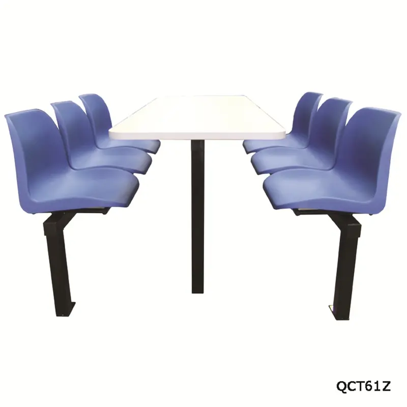 Six-Seat Standard Canteen Table – Robust Laminate Top 1