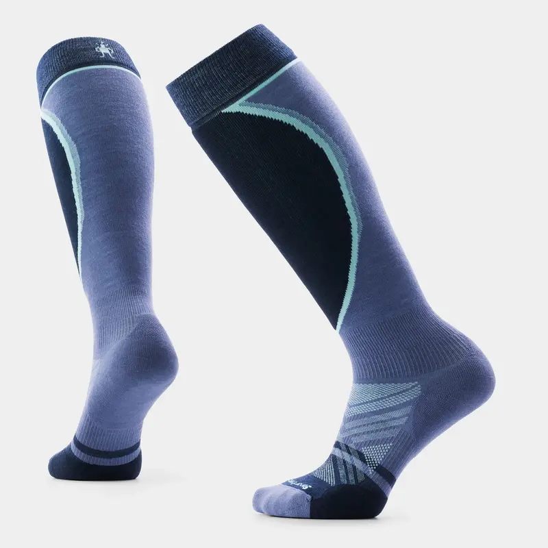 Smartwool Women’S Ski Zc Extra-Stretch Over-The-Calf Socks – Targeted Cushioning 1