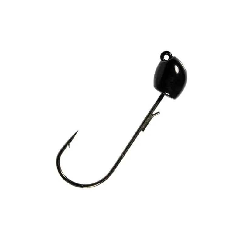 Smh Black Jig Head – Versatile Weighted Hook For Freshwater Lures 1