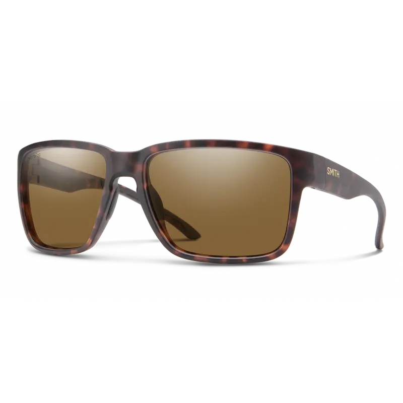 Smith Emerge Sunglasses – Matte Tortoise Frame With Chromapop Polarized Brown Lenses 1