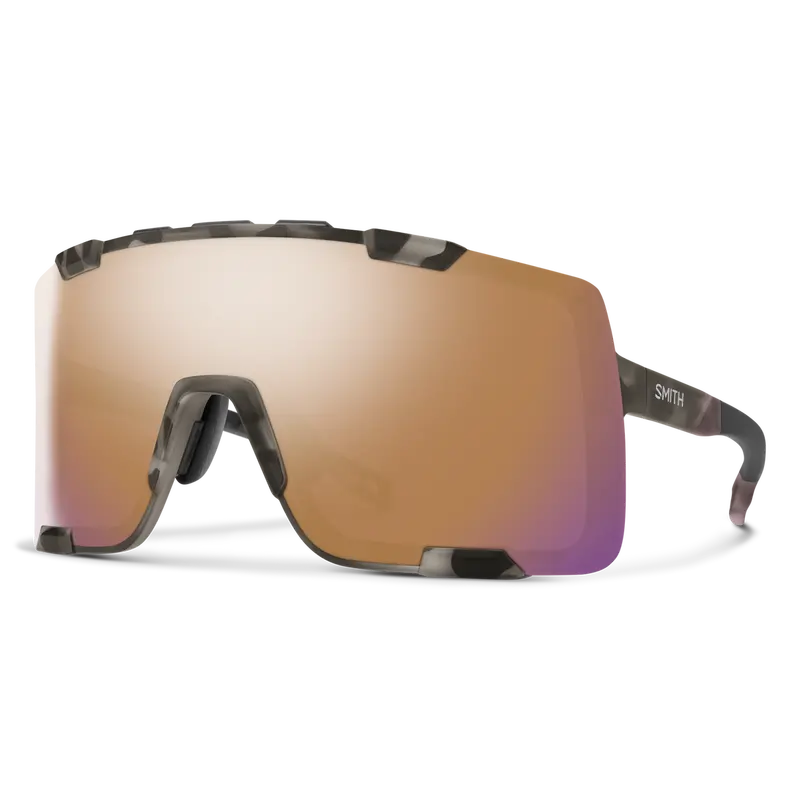 Smith Syncline Sunglasses – Matte Salt Haze Frame With Chromapop Rose Gold Mirror Lenses 1