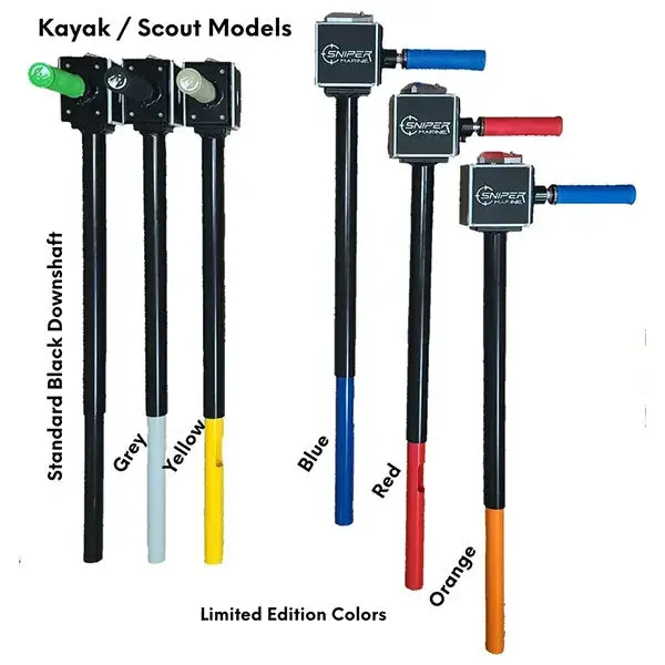 Sniper Marine Scout-Style Kayak Pole – Adjustable Push Pole For Shallow Water 1