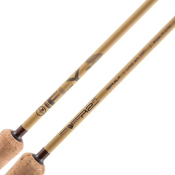 South Bend R2F Fly Rod – 9-Foot, 5/6-Weight, 2-Piece Graphite Construction 1