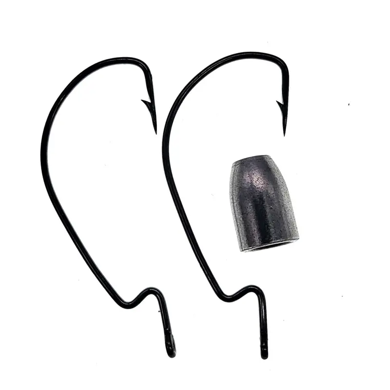 South Bend Zoom Terminal Kit – #1 Hooks With 0.75-Ounce Worm Weight 1