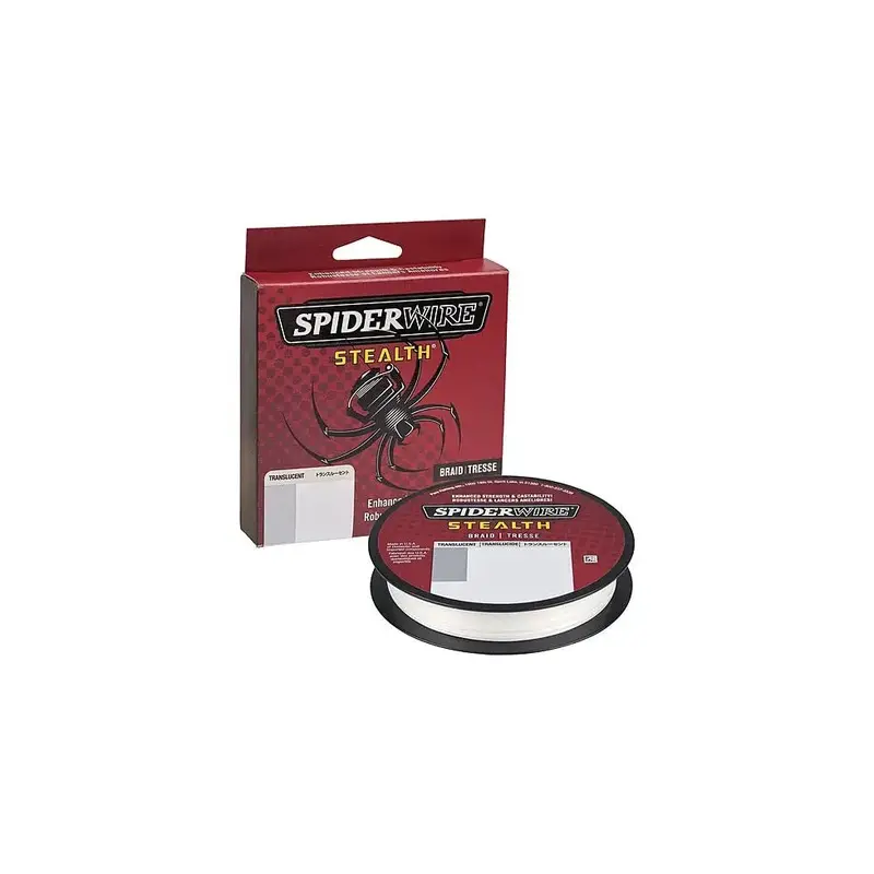 Spiderwire Stealth Braid Fishing Line – 6 Lb Test, 125-Yard Translucent Spool 1