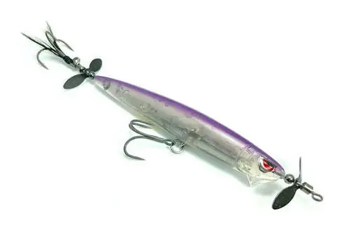 Spin John Smoke Purple Vibration Bait 1