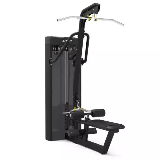 Spirit Commercial Lat Pulldown And Seated Row Combo 1