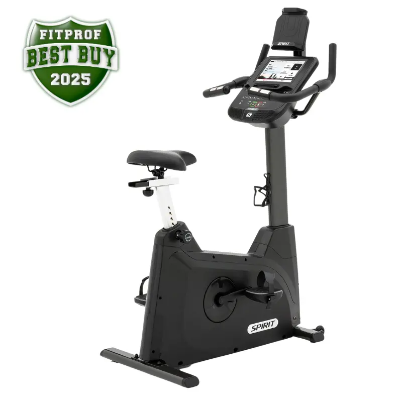 Spirit Xbu55Ent Upright Exercise Bike With Enhanced Stability 1