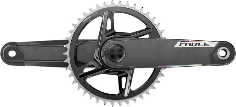 Sram Force Xplr Axs 1X Power Meter Crankset – Dub Spindle, 165Mm, 42T, Carbon, 12/13-Speed 1