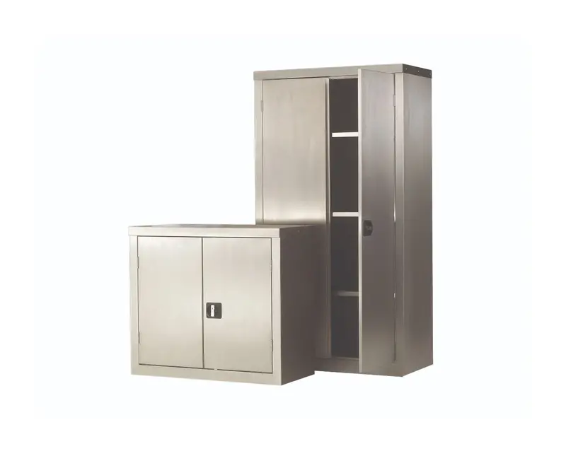 Stainless Steel Industrial Storage Cupboards – Corrosion-Resistant Design 1