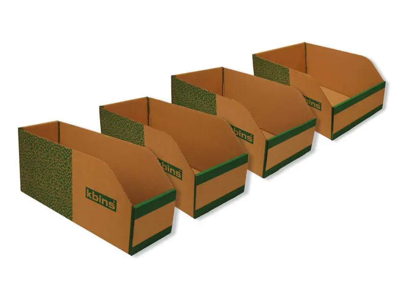Standard Cardboard Parts Containers – 450 X 200Mm, 25-Pack 1
