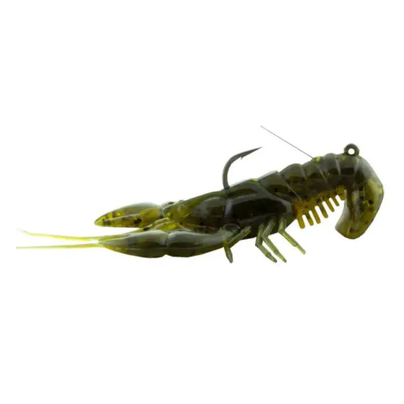 Stand’N Yabble Craw Bait – Green Pumpkin 1