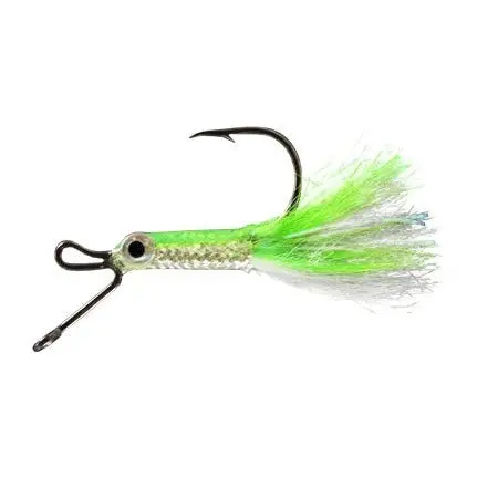 Standout Live Shot'N Shiner Soft Bait – Chartreuse Shad, Size #1, 2-Pack 1