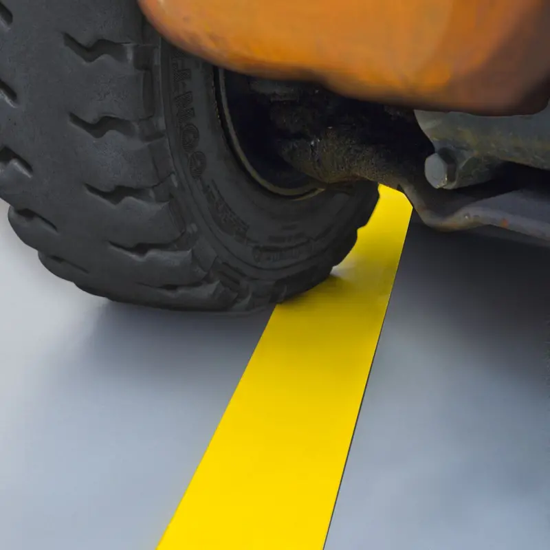 Steel Safety Floor Tape – 75Mm × 1.5M, Forklift Traffic Areas 1