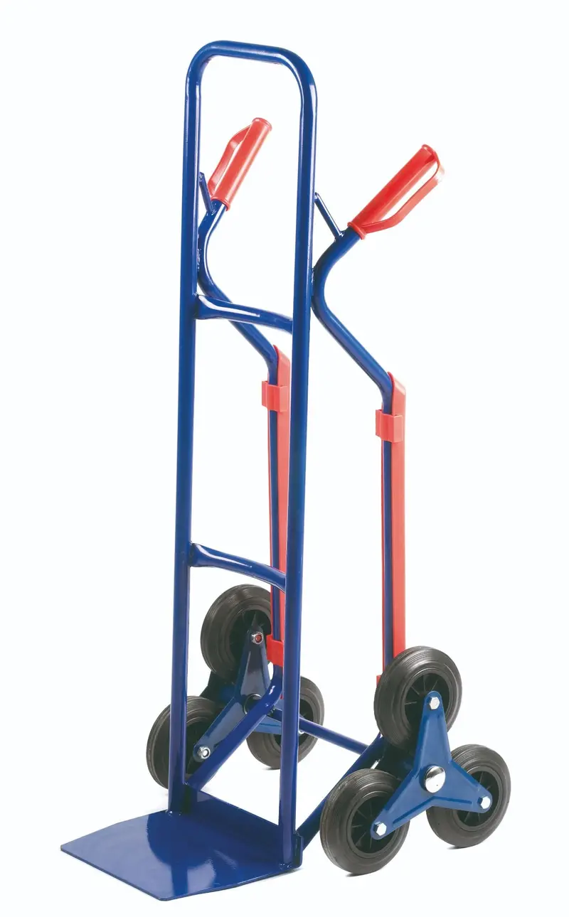 Steel Stair-Climbing Sack Truck With Skid Base 1