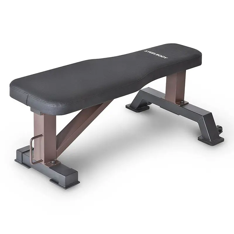 Steelbody Flat Utility Bench – Solid Steel Frame, Vinyl-Upholstered Seat (Model Stb-10101) 1