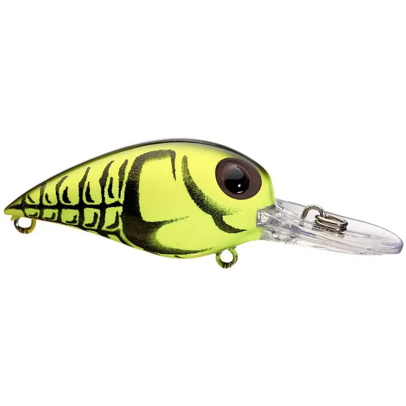 Storm Original Wiggle Wart Crankbait – 2-3/4", 3/4 Oz, Moss Back Craw 1