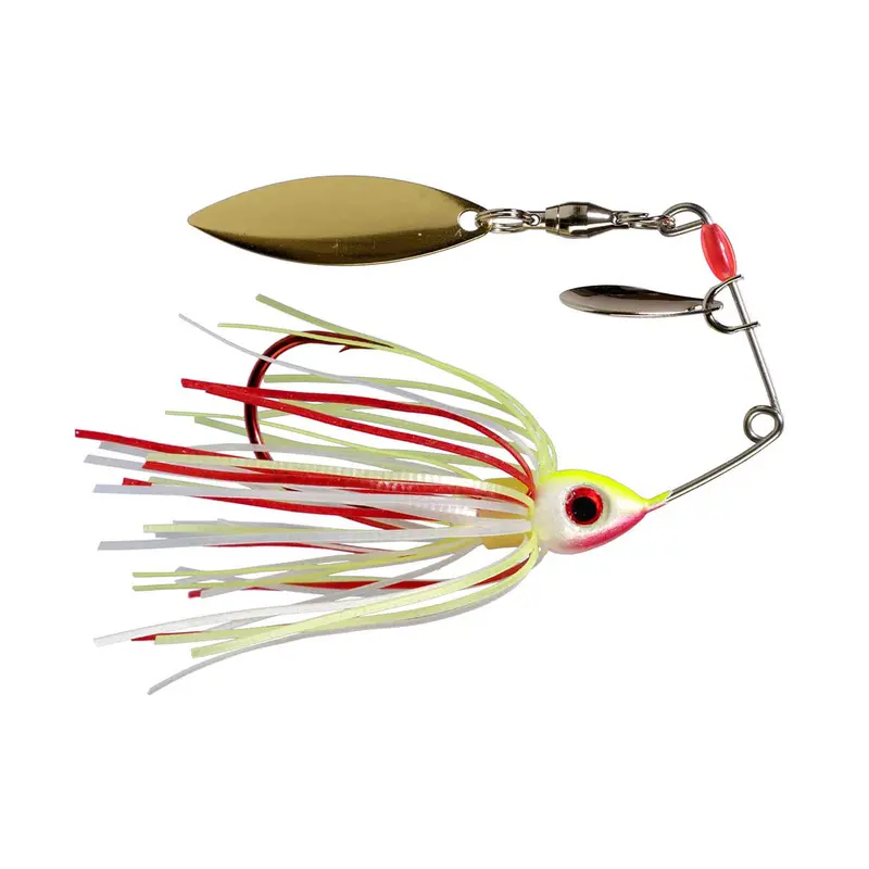Strike King Bleeding Bait Mini-King Spinnerbait – Ultra-Small Flashing Spinner For Finesse Fishing 2
