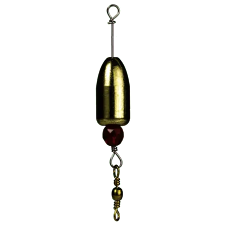 Strike King Ez-Rig Brass Carolina Rig – Pre-Assembled Fishing Setup 1