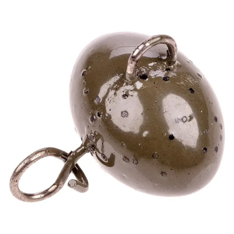 Strike King Tungsten Football Head Jig – 3/8 Oz, Green Pumpkin 1