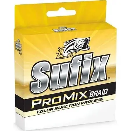 Sufix Promix Low-Visibility Braided Line – 10 Lb, 300 Yards, Green 1