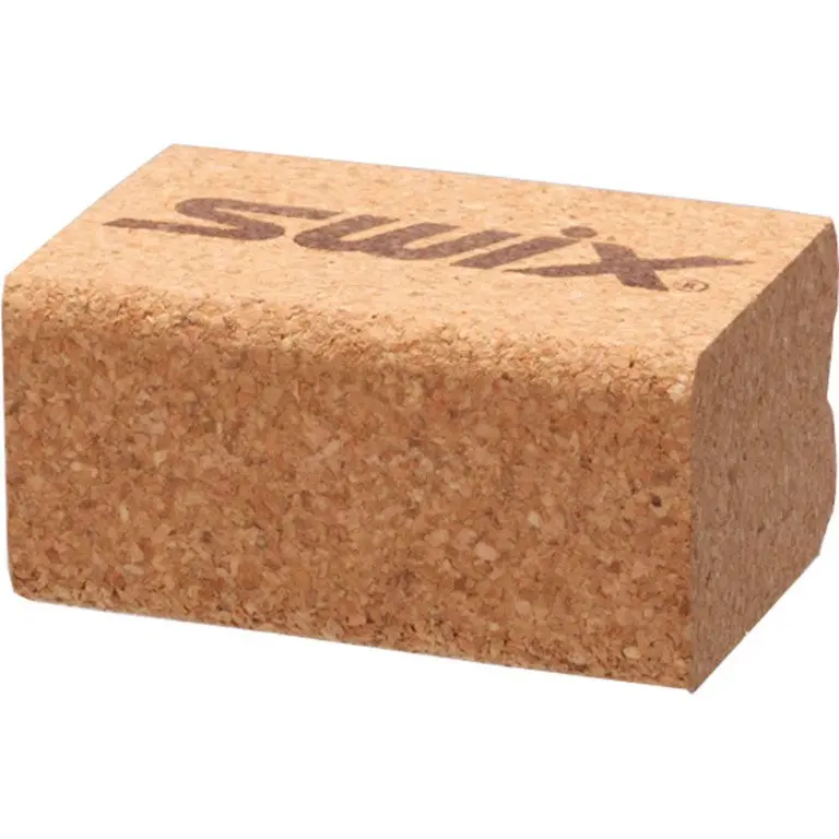 Swix Natural Cork Base Prep Tool For Skis And Snowboards 1