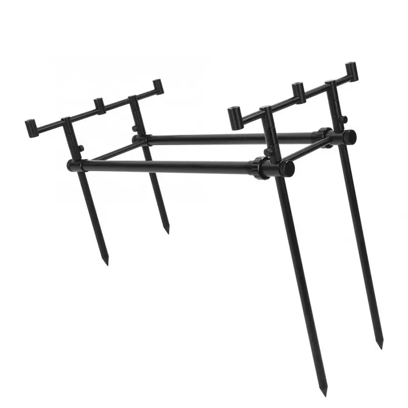 Telescopic Aluminum Fishing Rod Holder – Detachable, Lightweight Stand For Sea Or Winter Use 1