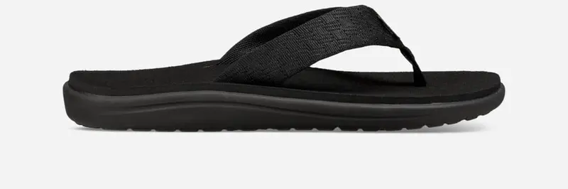 Teva Men’S Voya Flip-Flop – Brick Black Sandal 1