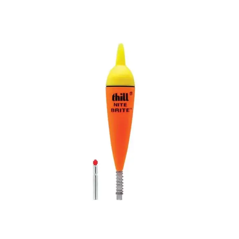 Thill Night Brite Floating Bobber – 4-Inch Red 1
