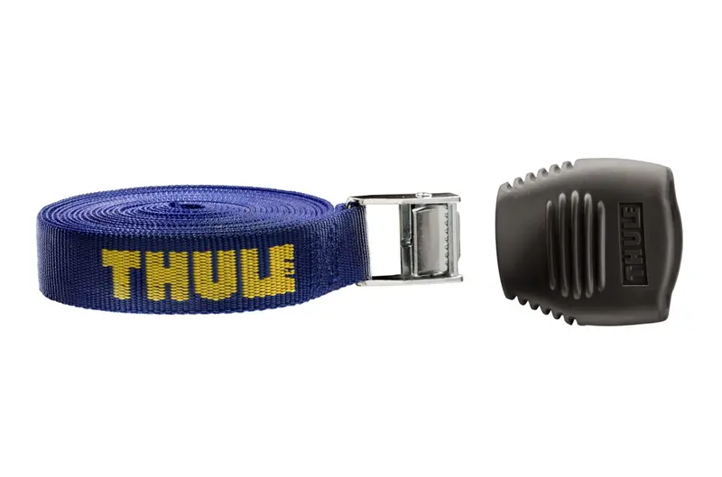 Thule 15-Foot Heavy-Duty Load Straps – Pair, Ratchet-Style Securing System 1