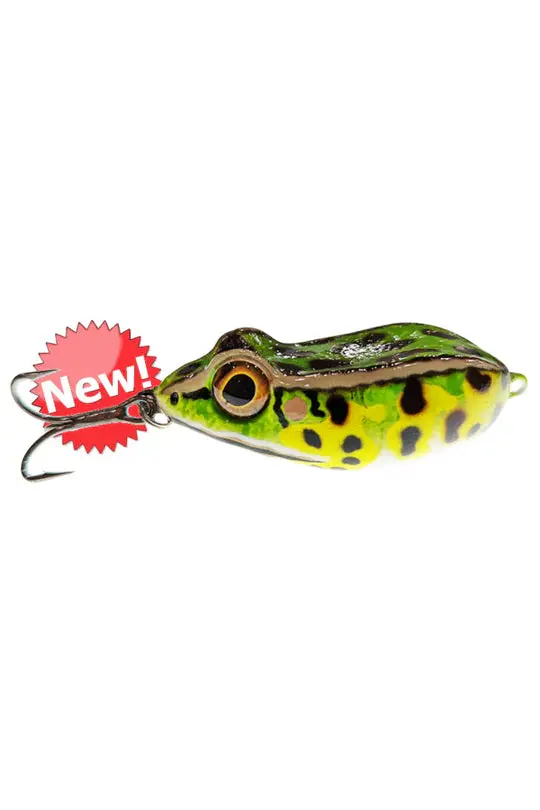 Thundermist Peeper Frog – Topwater Hollow-Body Frog Lure For Weedy Cover 1